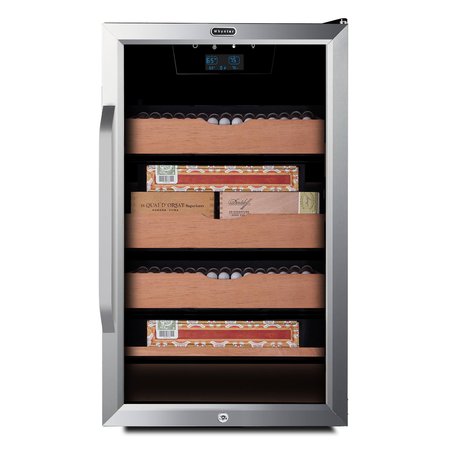 WHYNTER 42 cuft Cigar Cabinet Cooler and Humidor  Cedar Shelves CHC-421HC